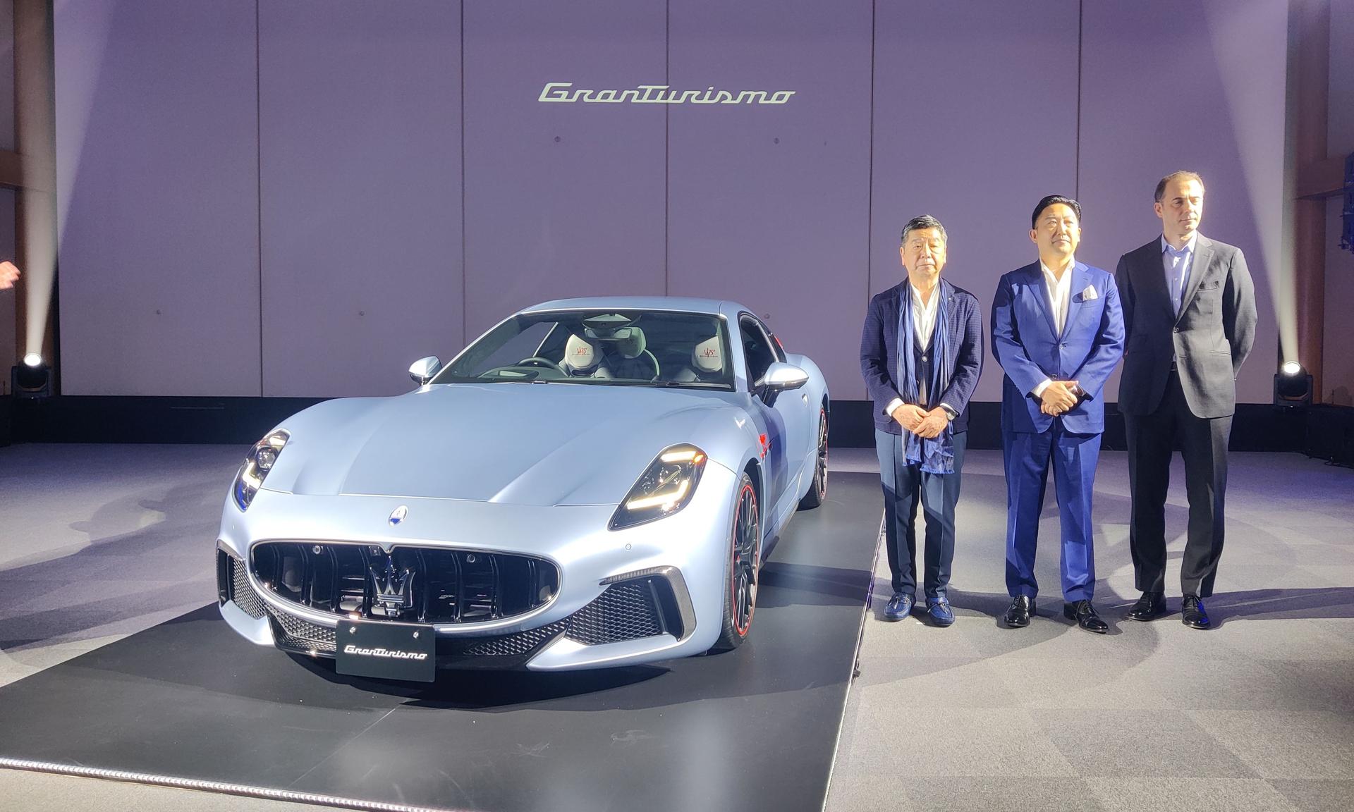 Second-gen GranTurismo made its global debut in late 2022 and is offered globally with petrol and all-electric variants.