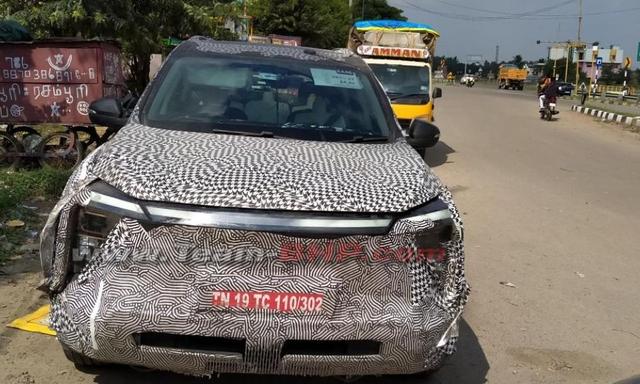 The Mahindra XUV.e8 is expected to share several components with the XUV700. The new spy shots reveal more details about the upcoming offering