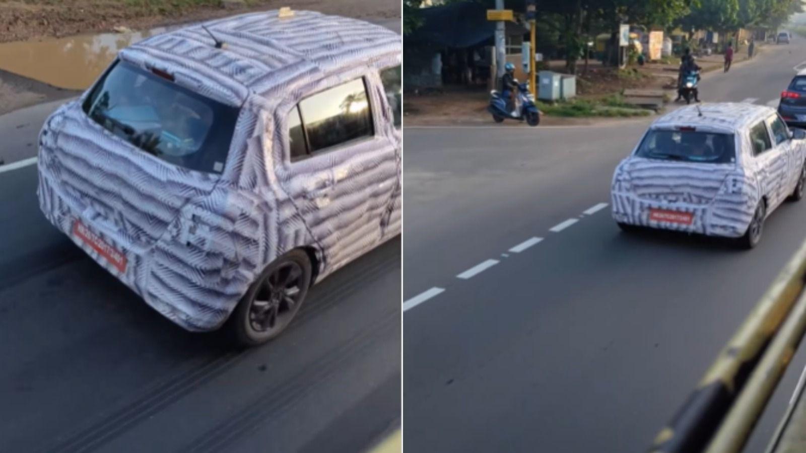 The fourth-generation Maruti Suzuki Swift is expected to launch in India in 2024 and the latest spy shots show more details on the upcoming offering.