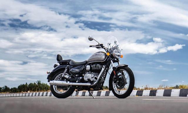 Royal Enfield reported cumulative sales of 75,935 units with growth driven by sales in the domestic market.