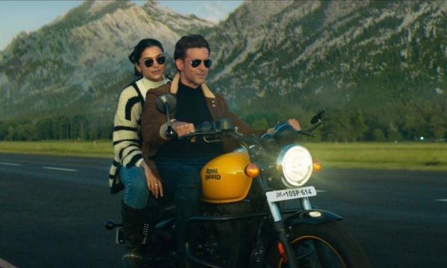 The teaser trailer for the upcoming movie features two motorcycles from Royal Enfield - the Meteor 350 and Hunter 350