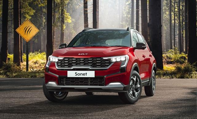 The Kia Sonet facelift is offered in three main trims and seven variants in total