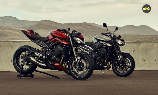 Both variants of the new Street Triple get the same 765 cc engine but possess different power output.