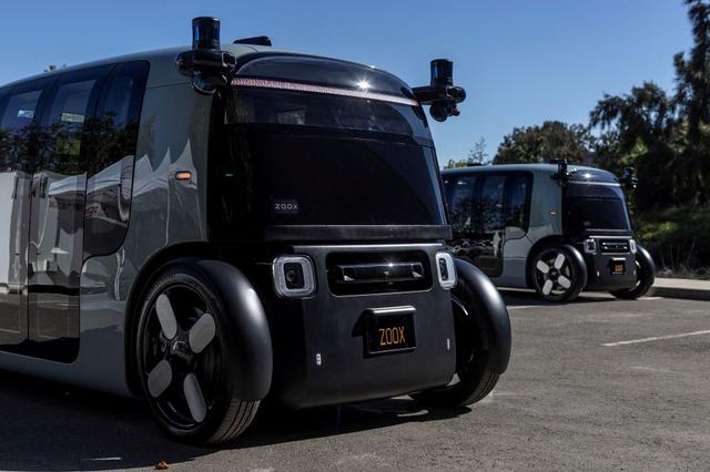 The Feb. 11 test, conducted between two Zoox buildings a mile apart at its headquarters in Foster City, California, was part of the launch of a no-cost employee shuttle service that will also help the company refine its technology.