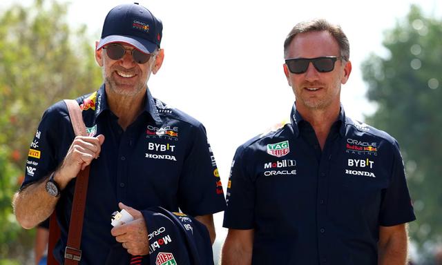 F1: Horner Dismisses Rumours Of Technical Chief Newey Leaving Red Bull