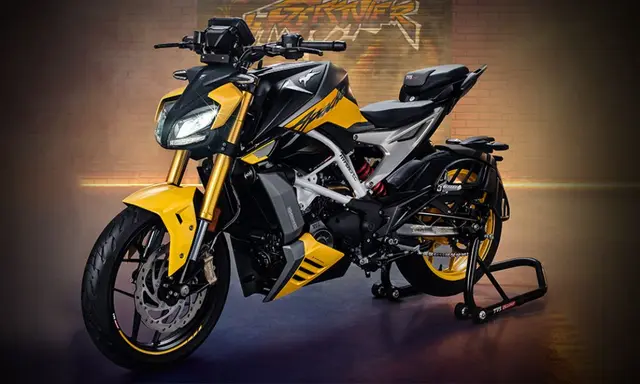 The Apache RTR 310 is the flagship street-naked motorcycle by TVS
