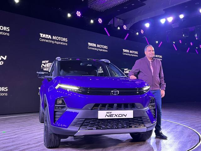 Facelifted Nexon gets styling details reminiscent of the Curvv concept, an overhauled cabin, and new features.