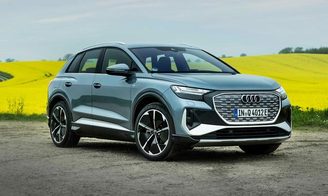 Audi says that the 2024 model year EVs get an optimized battery cell chemistry for faster charging and a new more efficient and powerful electric motor.