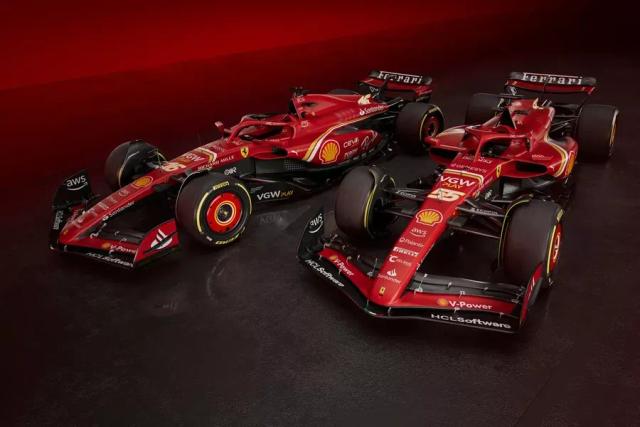 Ferrari claims that the SF-24 is “95 per cent new” as compared to its 2023 predecessor