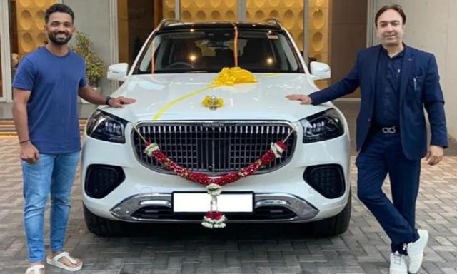 Indian Cricket Star Ajinkya Rahane Brings Home A Mercedes-Maybach GLS 600 SUV