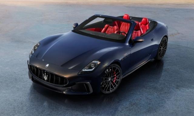 The GranCabrio gets a retractable fabric roof which can be opened and closed at speeds of up to 50 kmph.