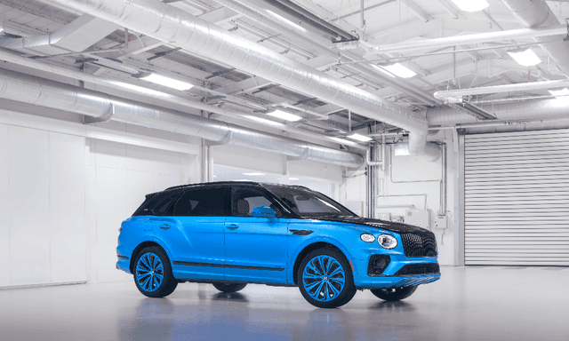 The unique Bentley Bentayga EWB is the brand’s first dual tone Bentayga and pushed the marquee to bring forward its launch of dual-tone colours for the SUV.