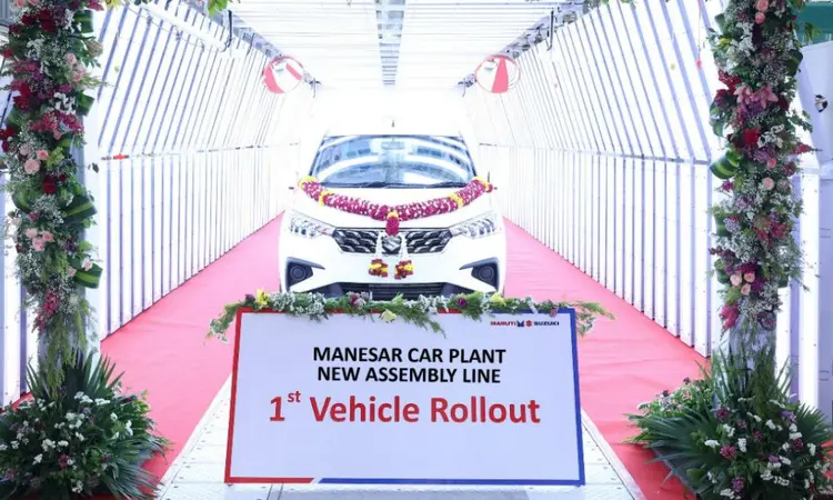 Maruti Suzuki India opens new assembly line with a production capacity of 1 lakh units per annum to help bring down waiting periods.