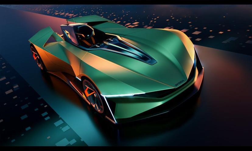 Škoda Vision Gran Turismo Virtual Race Car Concept Revealed