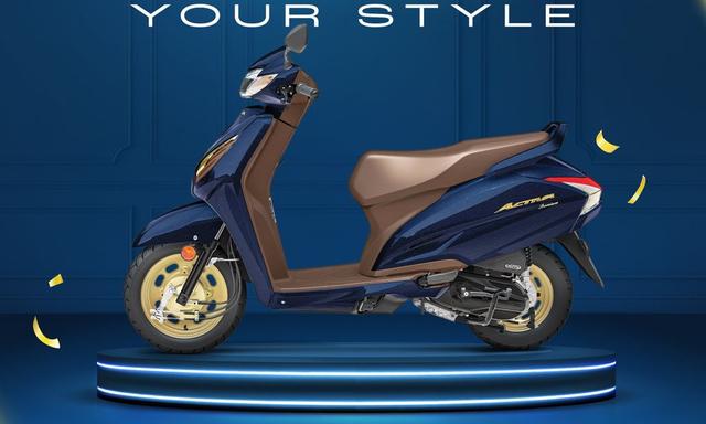 The Honda Activa premium edition gets some unique design touches and cosmetic upgrades making it stand out.