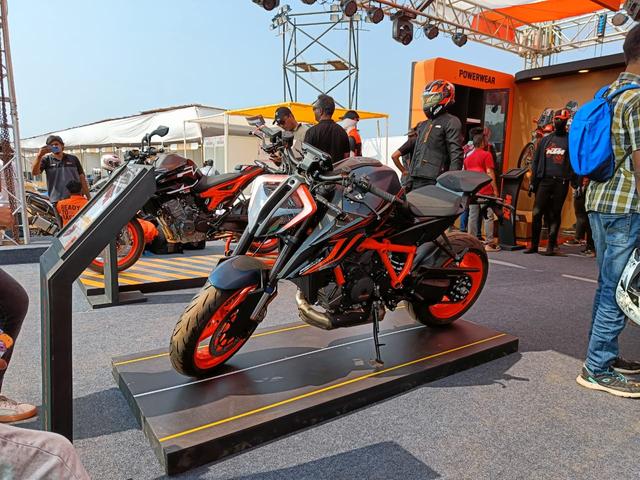 While it may not come to India any time in the near future, the KTM 1290 Super Duke does make an appearance on Indian soil.