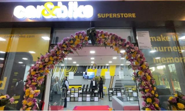 The new car&bike Superstore is located at Trillium Mall, near HUDA City Metro Station, Sector 29, Gurugram, Haryana. 