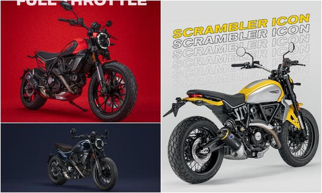 The new generation Ducati Scrambler will be available in three models: Scrambler Icon, Full Throttle and Nightshift.