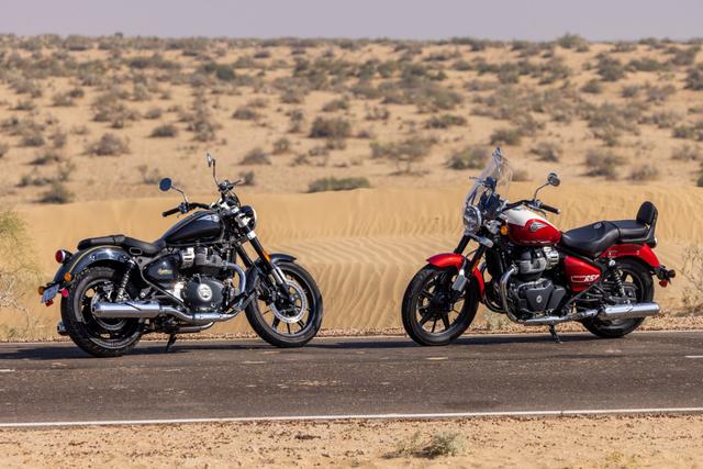 The Super Meteor 650 will be the third model in Royal Enfield's 650 'Twin' range.