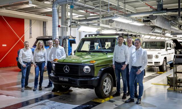 Mercedes-Benz G-Class Crosses 5 Lakh Unit Production Milestone
