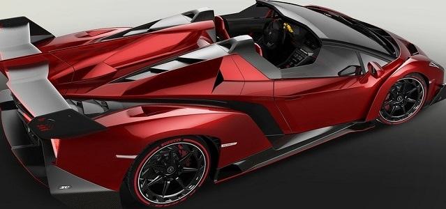 Lamborghini launched the Veneno Roadster with elan on board the Italian naval aircraft carrier Nave Cavour on 1 December 2013.