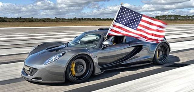 What has the body of a Lotus Exige, a 7.0-liter twin turbo V8, and a world speed record? A car that can burst the Bugatti Veyron into smithereens a.k.a the Hennessy Venom GT.