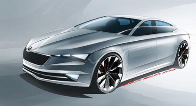 Skoda reveals the Vision C Concept ahead of the Geneva Motorshow