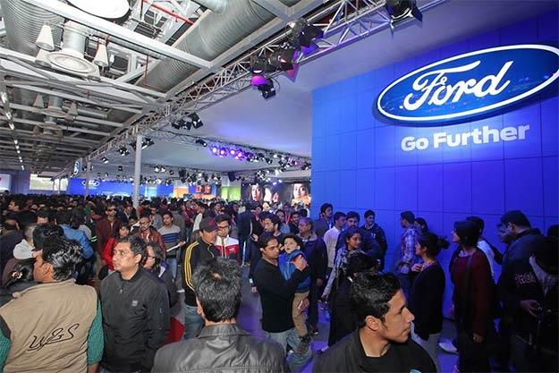 Despite change of venue this year, the Auto Expo 2014 received footfall of 5.61 lakh. On day 7, the Auto expo received 90,000 footfalls.