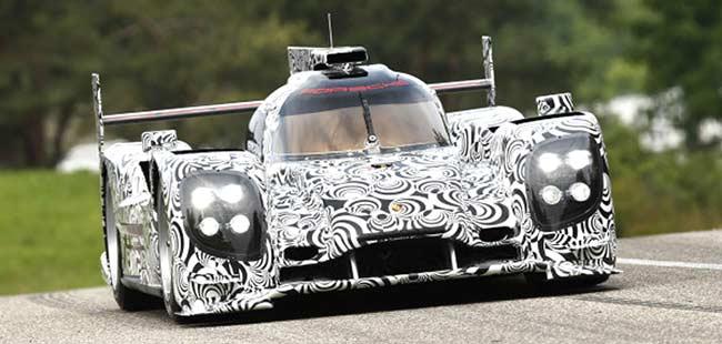 The Porsche 919 hybrid World Endurance Championship challenger is powered by a two-litre V4 engine.