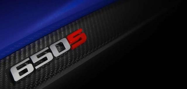 Mclaren has published a teaser image that previews an entry-level sports car and has christened it the 650S.
