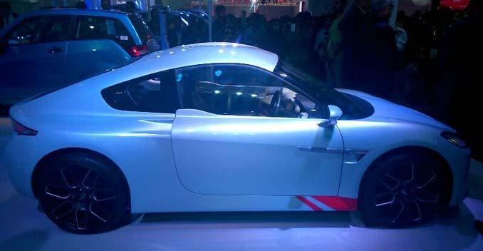 Mahindra REVA reveals the Halo Electric Sports car