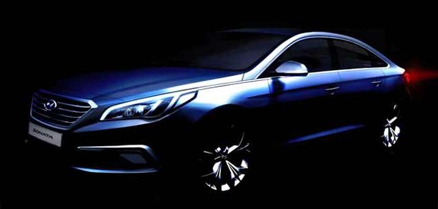 Hyundai released the first teaser images of the 2015 Sonata. According to Hyundai, the Sonata will make its debut later this month however, they did not reveal any more details.