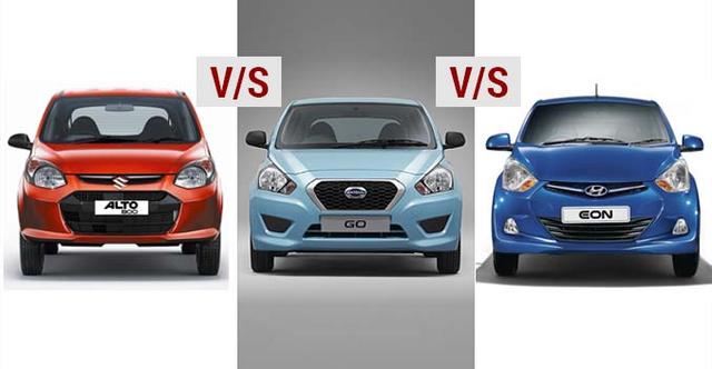 Datsun Go vs Maruti Alto 800 vs Hyundai Eon- A quick comparison