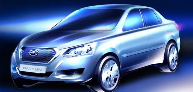 Datsun has just released a sketch of the sedan that will be introduced in Russia on the 4th of April this year. This sedan will be the company's first car to be introduced in the Russian automotive market.