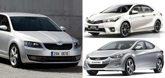 In an extremely competitive market, the one segment that has lost a significant amount of attention is the executive passenger cars. But this hasn't dampened the hopes of the manufacturers and we are looking at three cars that are fighting for the top spot - the Toyota Corolla Altis, the Hyundai Elantra and the Skoda Octavia.