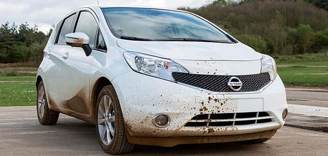 Nissan working towards making dirt, mud and rain repelling paint