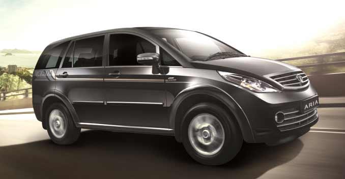 2014 Tata Aria facelift launched; gets more power, features and mileage