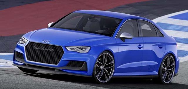 Audi has released a video and additional photo of the S3 Sedan-based A3 Clubsport quattro concept which debuts in Austria at Worthersee. We told you about the concept earlier and finally you can see it do the rounds of the track.