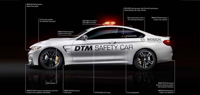BMW unveils the M4 Coupe DTM Safety car