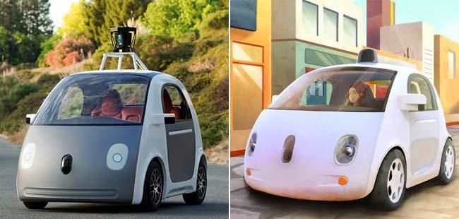 Google Unveils Driverless Car sans Steering Wheel and Pedals
