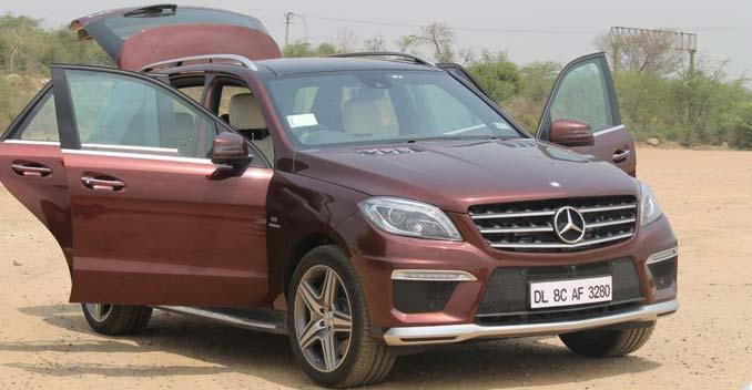 Mighty & Muscular: Mercedes-Benz ML 63 AMG