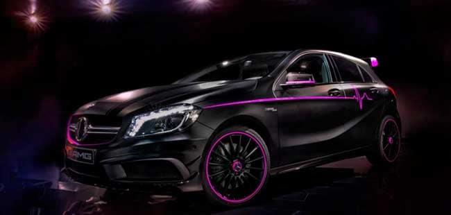 Mercedes-Benz A45 AMG Dressed in Pink?