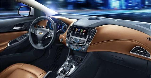Chevrolet released the first interior pictures of the all-new Cruze which was recently unveiled at the Beijing Motorshow. The car has got a significant update from what we can see.