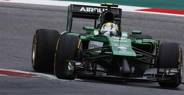 Caterham will be allowed to compete in Formula One next season with this year's car if they find a buyer to keep them in business, the team's administrator said.
