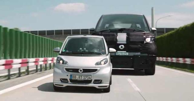 Smart, Daimler AG's division that designs, manufactures and markets microcars, has released a teaser for the 2015 ForTwo and ForFour. The next generation of the ForTwo and For Four will be revealed on July 16 in Berlin, Germany.