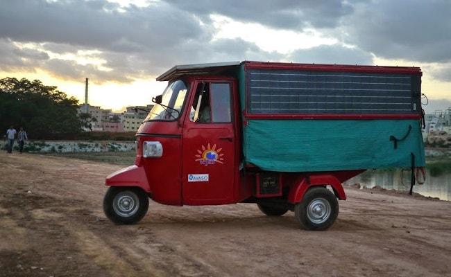 An Indian techie will soon embark on a trans-national expedition riding on a self-built solar-powered autorickshaw to Britain to promote a sustainable low-cost alternative transport solution and check air pollution in towns and cities across the country.