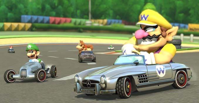 Mario Kart 8 Gets three new Mercedes Models