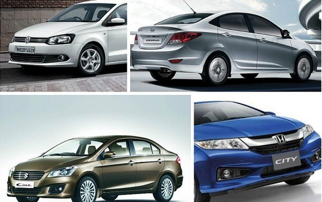 As India's leading auto maker, Maruti Suzuki India, gets ready to bring forth its latest entrant in the mid-size sedan segment - the Ciaz - here's a quick comparison between the upcoming sedan and its primary rivals.