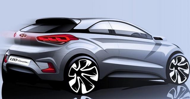 Hyundai i20 Coupe's Sketch Revealed