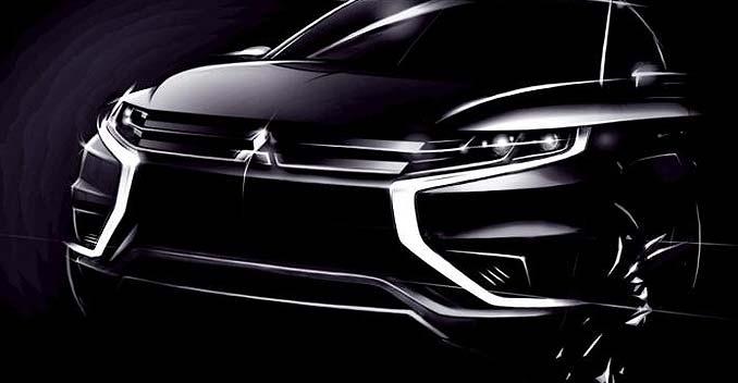 Mitsubishi Teases the Outlander PHEV Concept-S